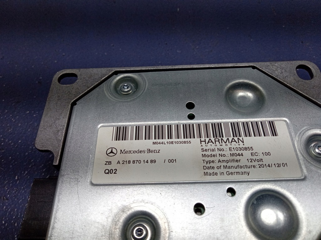 фото №4, Mercedes cls w218 усилитель harman a2188701489