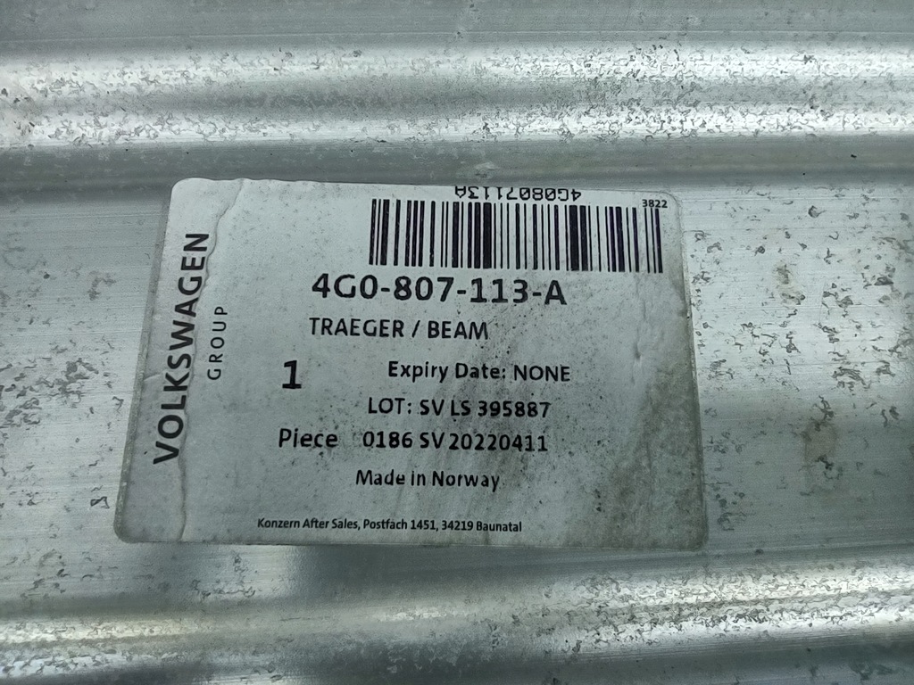 фото №13, Pas передний радиатор балка вентиляторы модуль audi a6 c7 4g 2.0tdi cgl cjc