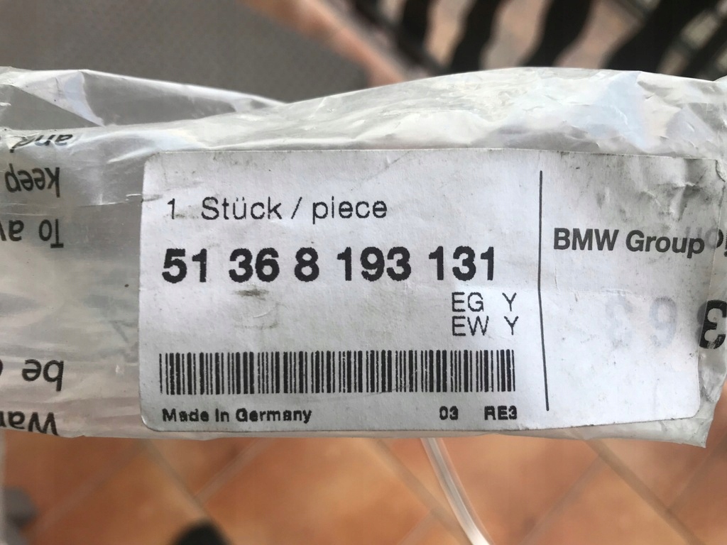 Bmw e39 універсал молдинг скло лівий задній nowa 51368193131 Київ