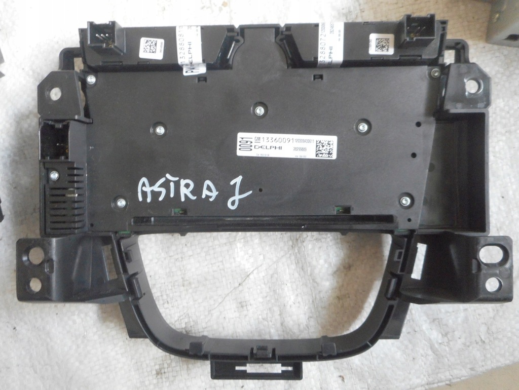 Opel astra j радіо панель дисплей 22836293 Зі Шроту