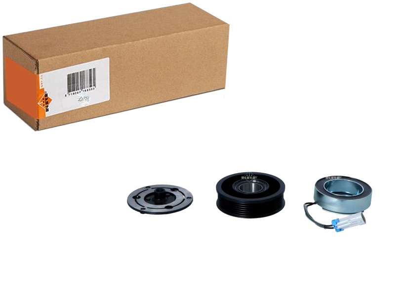 фото №1, Зчеплення повний компресор кондиціонера delphi harrison 105mm opel