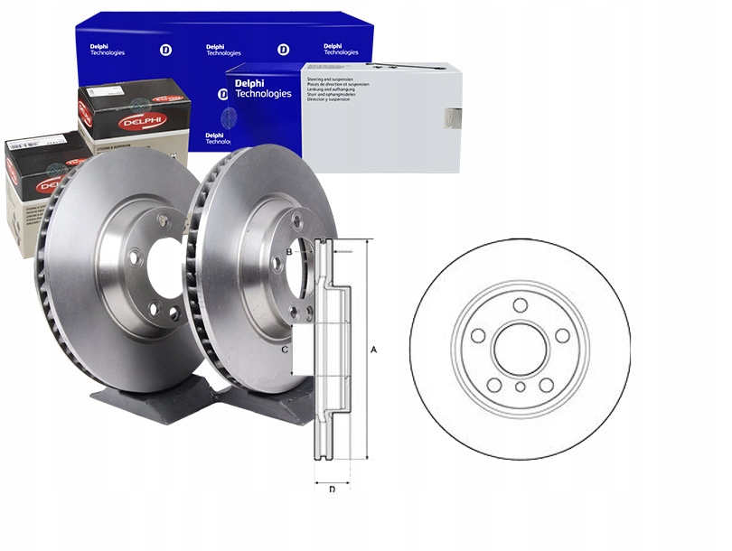 фото №1, Гальмівні диски гальмівні 2szt bmw 2 f45 mini f55 f56