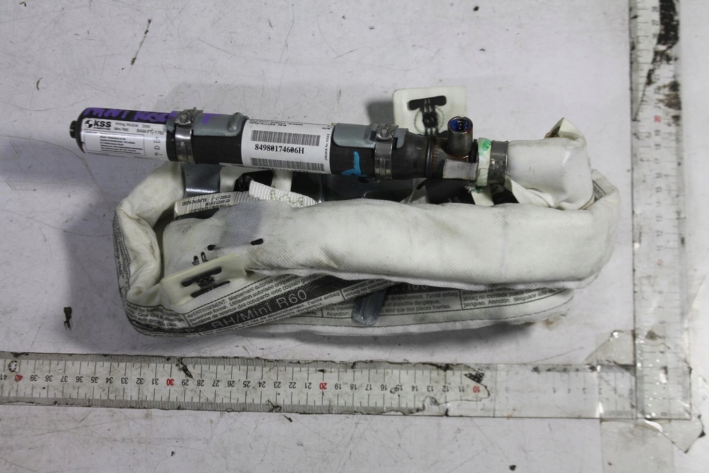 фото №1, Подушка безпеки шторка безпеки права mini countryman r60 10-16