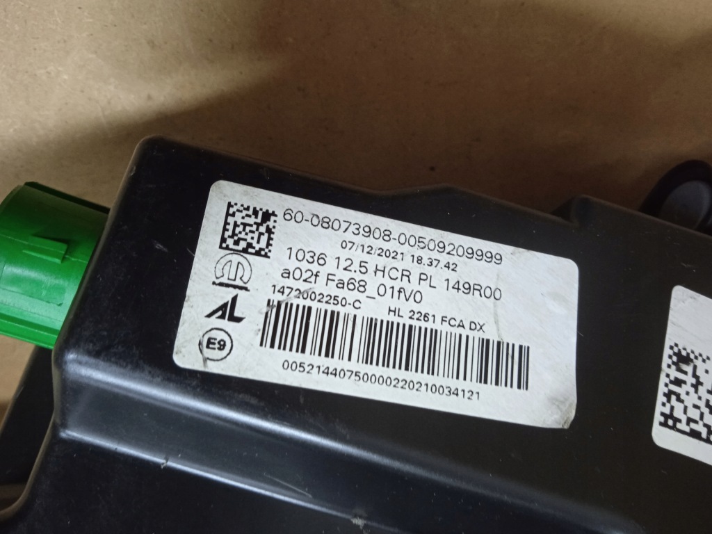 фото №8, Fiat fullback 2023- dodge ram 1200 лампа права ліва full led idealne