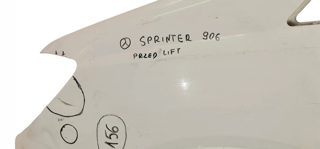 фото №6, Mercedes sprinter 906 w906 2006-2012 крила лівий передній лівий перед