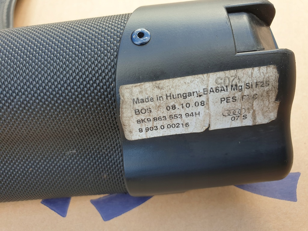 фото №13, Шторка багажника жалюзі задня audi a4 b8 8k avant allroad kombi czarna оригінальний номер