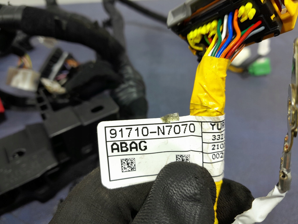 фото №7, Hyundai tucson iv електропроводка джгут салону кабіни 91502-n7190