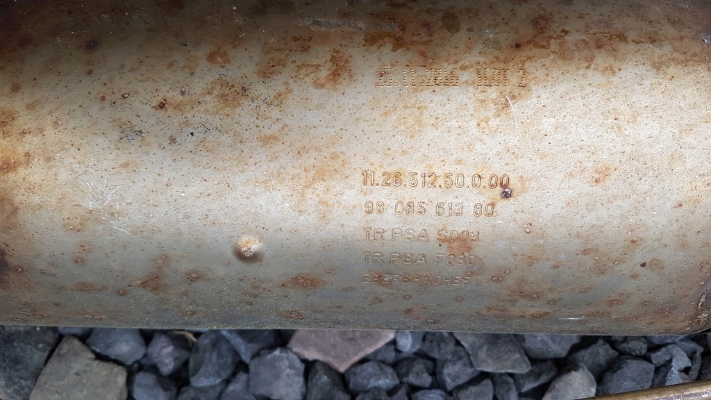 фото №5, Expert jumpy proace iii 2.0 blue hdi гаситель выхлоп dpf fap 9808561380