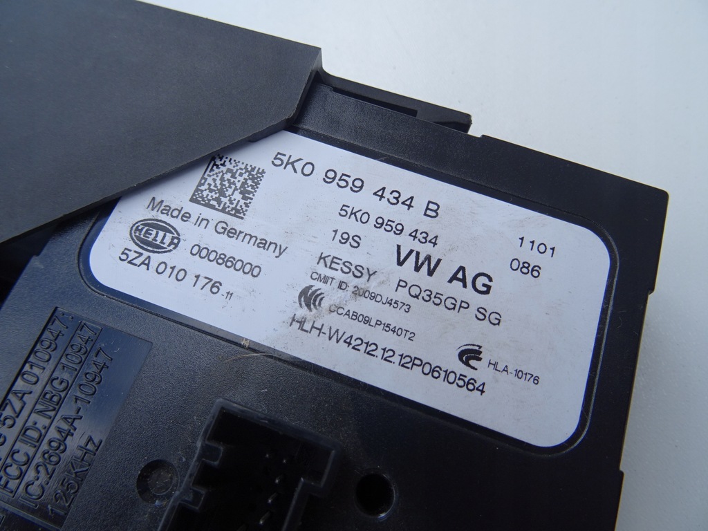 фото №6, Vw beetle 5c 2.5 usa набор стартовый блок управления kpl