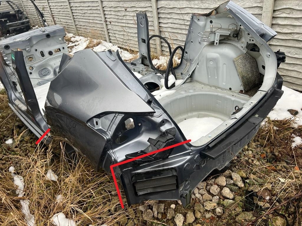 фото №1, Крыло левый задняя citroen ds4