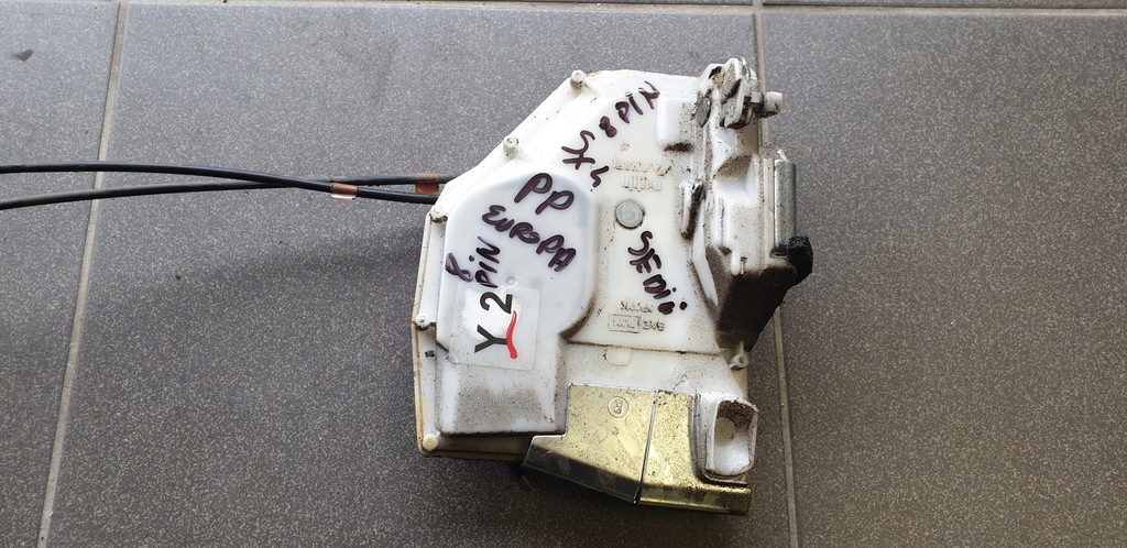 фото №11, Замок дверь правый fiat sedici suzuki sx4 eur 2006- 8pin 82201-79j20/21/22