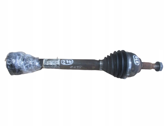 фото №1, Приводной вал левая 9672959380 citroen c5 iii 1.6hdi