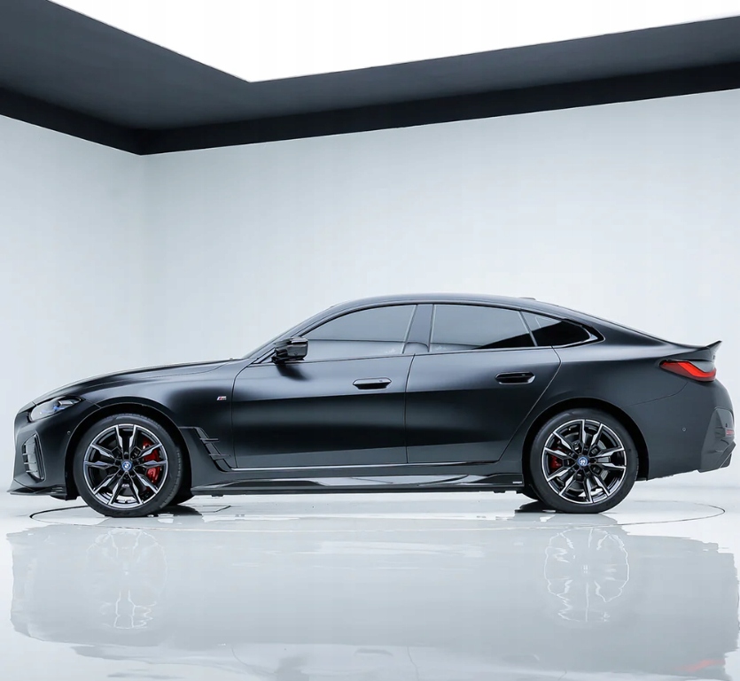 фото №8, Карбоновые накладки накладки пороговые боковой bmw i4 g26 sq style