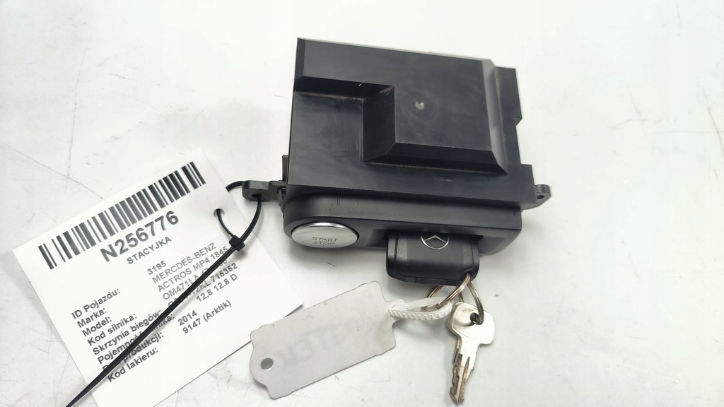 фото №1, Замок запалювання ключ a0004464208 mercdes-benz actros mp4 1845