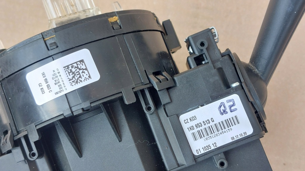 фото №7, Переключатель комбинированный рычаг vw golf v 5 vi 6 eos touran 1k0857552 1k0953