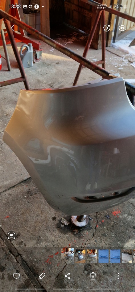 фото №9, Бампер задний vw golf vi la7w