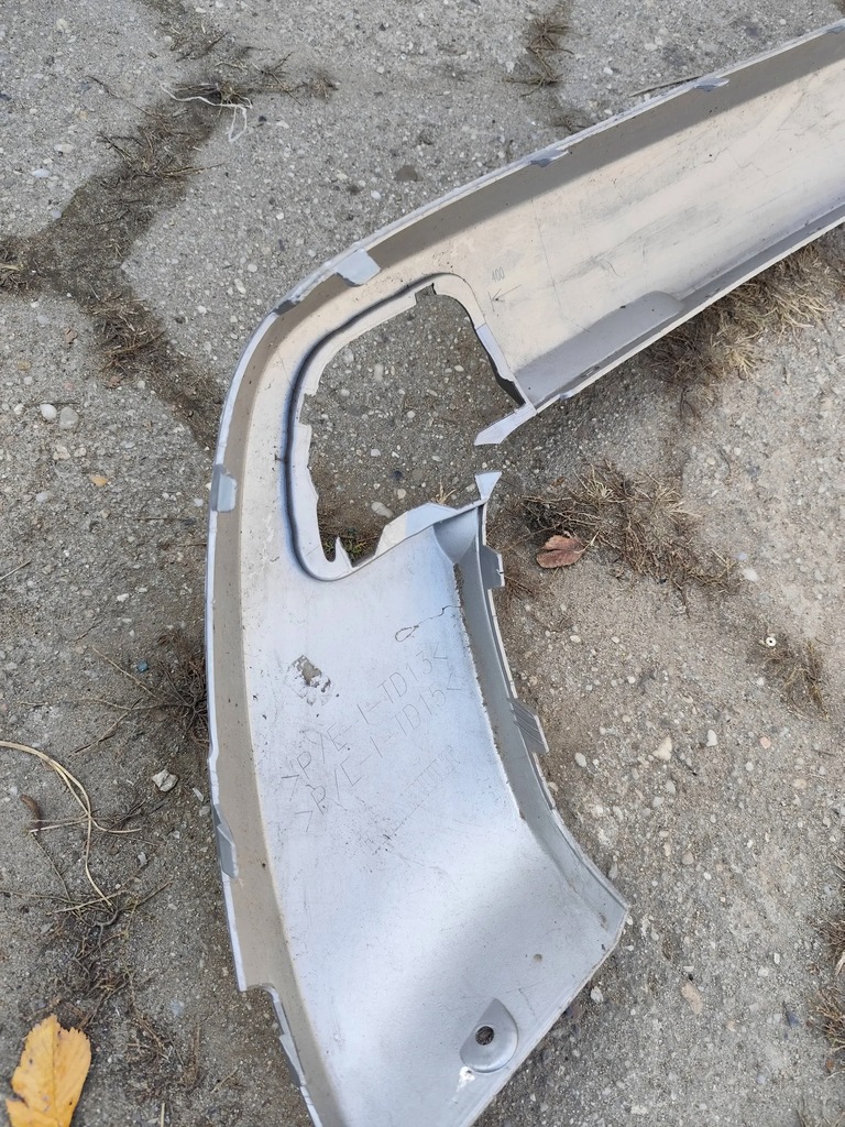 фото №7, Dacia duster ii 17- диффузор молдинг спойлер накладка бампера задняя оригинал