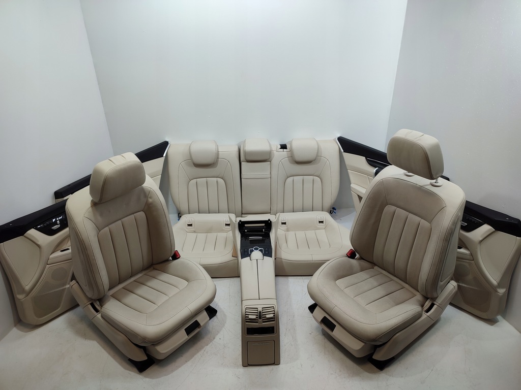 фото №1, Mercedes cls w218 сиденья заднее сиденье обшивки комплект