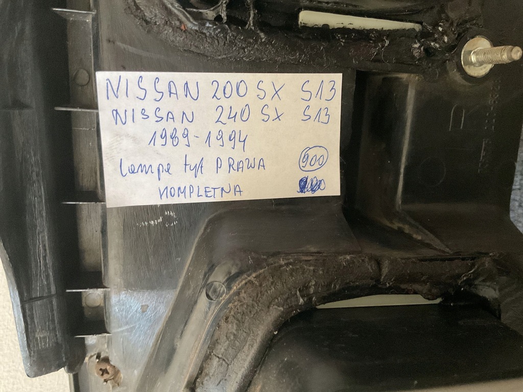 фото №10, Nissan 200 sx s13 1989-1994 комплектная оригинальная правая задняя лампа