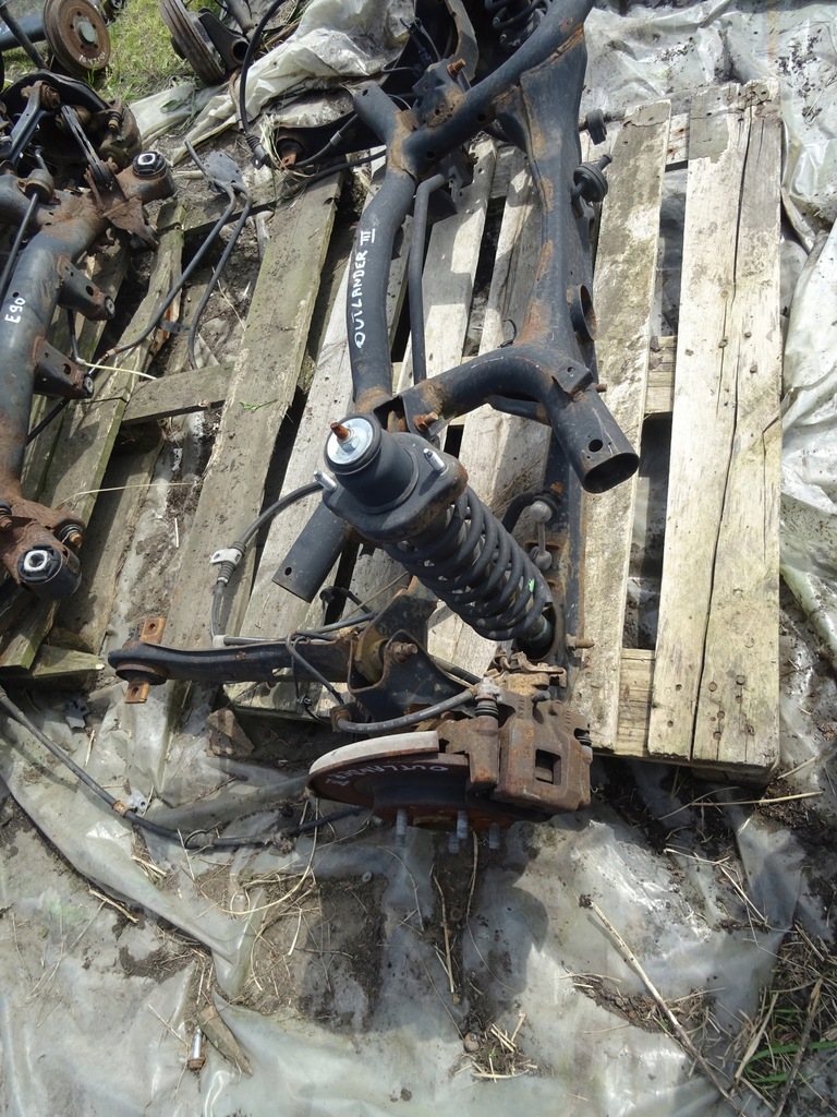 фото №4, Подвеска балка подрамник задняя outlander iii 2.2