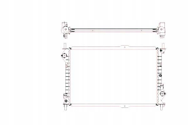 фото №1, Nrf радиатор ford transit connect 1,8tdci