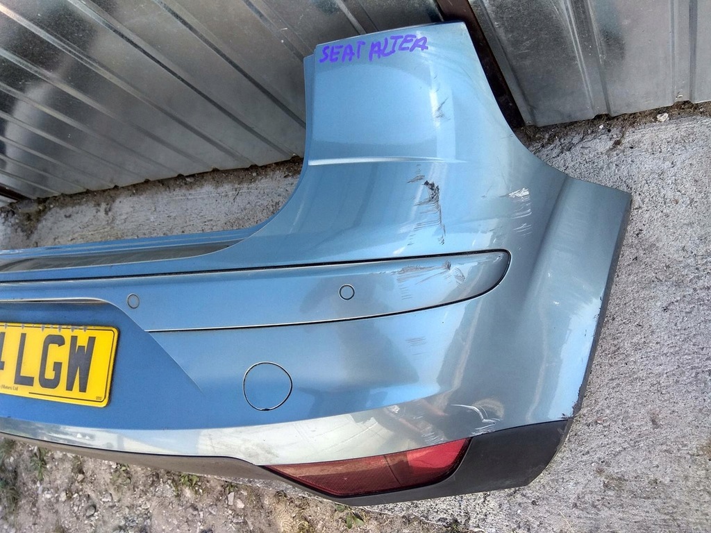 фото №7, Бампер задний seat altea 04-08 ls5v pdc датчики