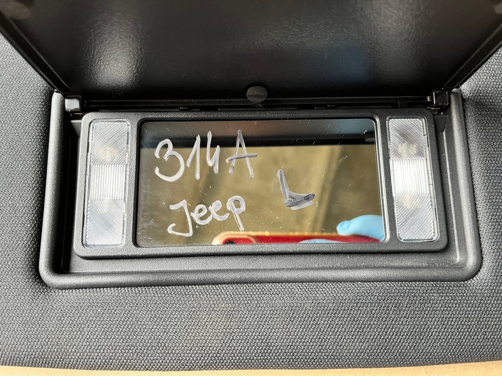 фото №3, 314 jeep grand wk2 защита солнцезащитная левая