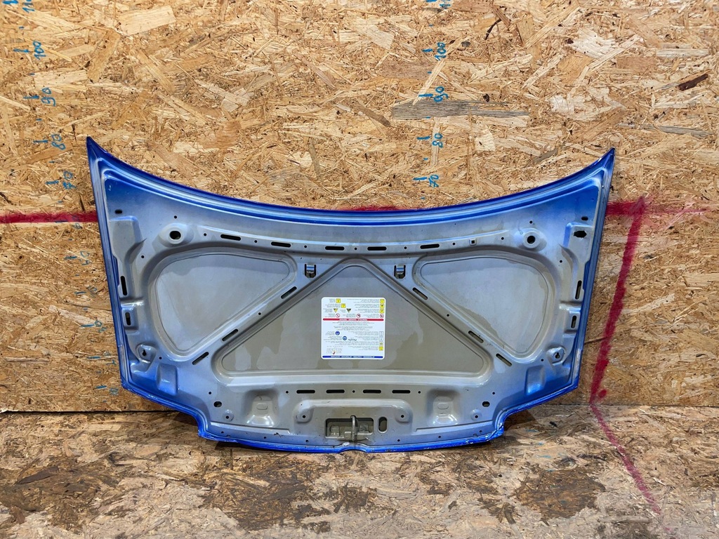 фото №10, Fiat panda ii 2 03-12 капот крышка двигателя