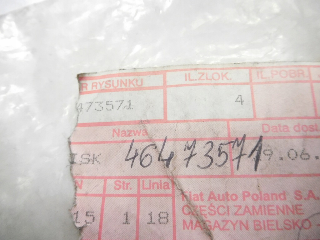 фото №6, Кліпса лампи протитуманної лівий перед fiat brava оригінальний номер 46473571