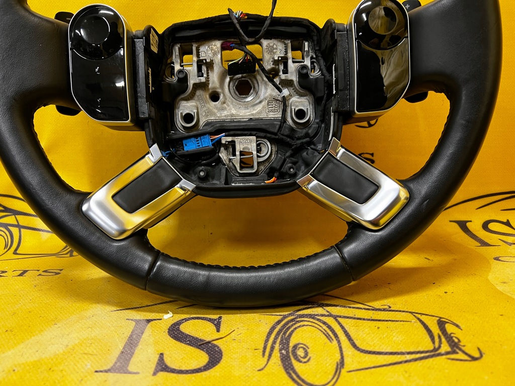 фото №7, Шкіряний повітропровід мультифункція з підігрівом land rover discovery v l462