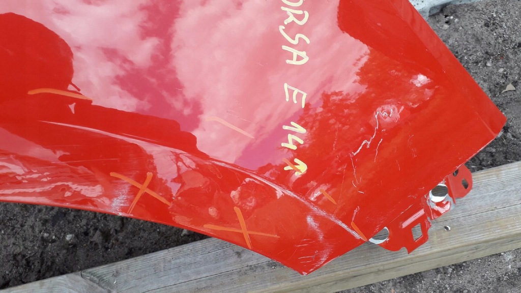 фото №7, Крила opel corsa e правий перед передній 15-