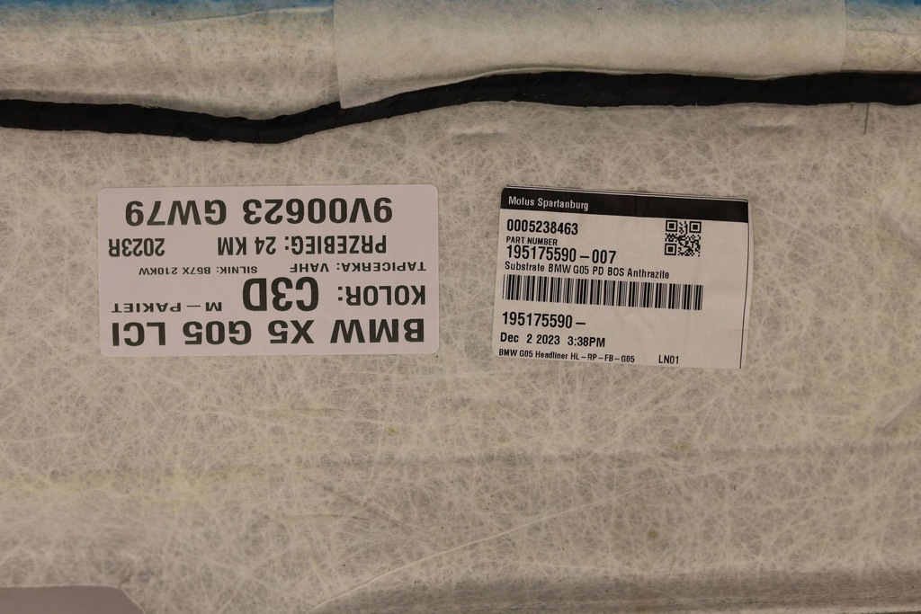 фото №8, Стеля підкрилок стеля панорама дах bmw x5 g05 lci 5a70a18 m-pakiet