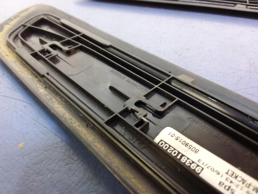 фото №7, Bmw 3 f34 молдинг накладка порог mpakiet kpl