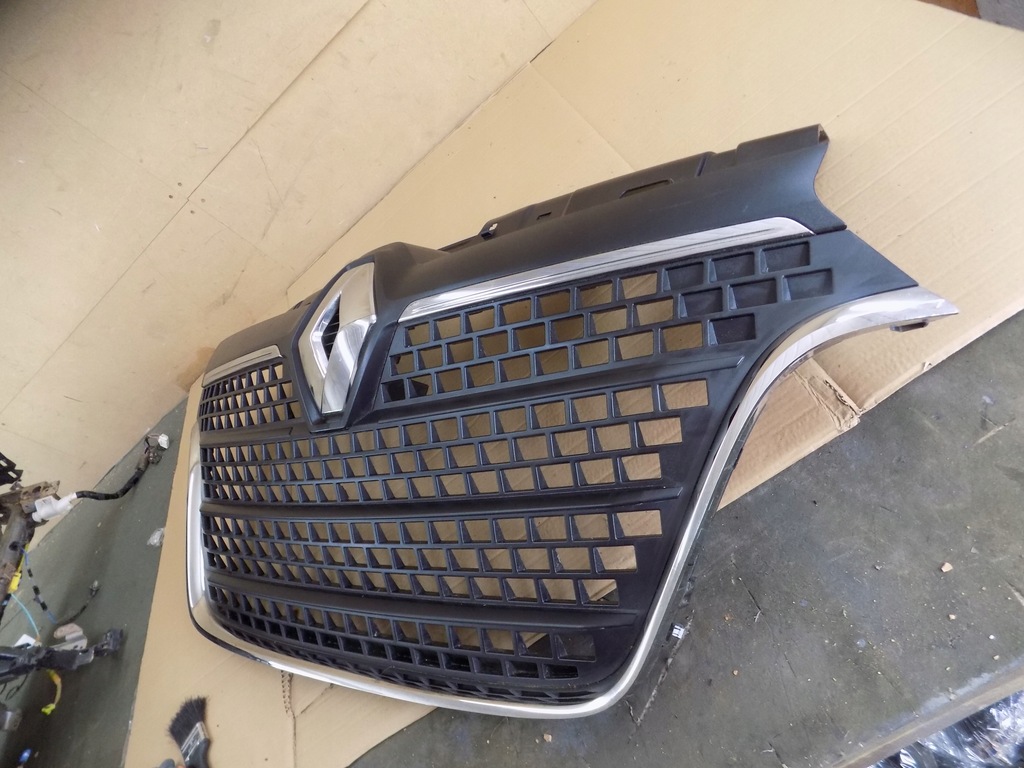 фото №12, Renault master iii lift решётка радиатора решётка радиатора радиатора бампера перед 628959833r