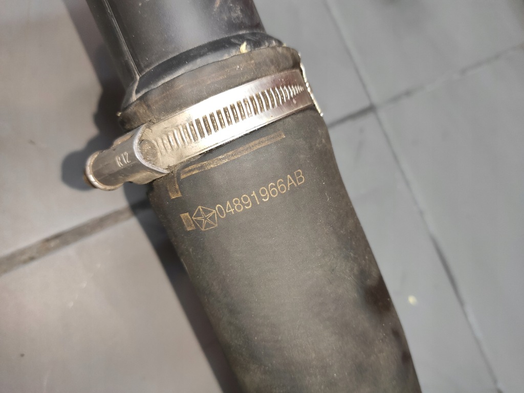 фото №9, Jeep compass i lift 2.2 crd patriot шланг труба воздухозаборник turbo интеркулер