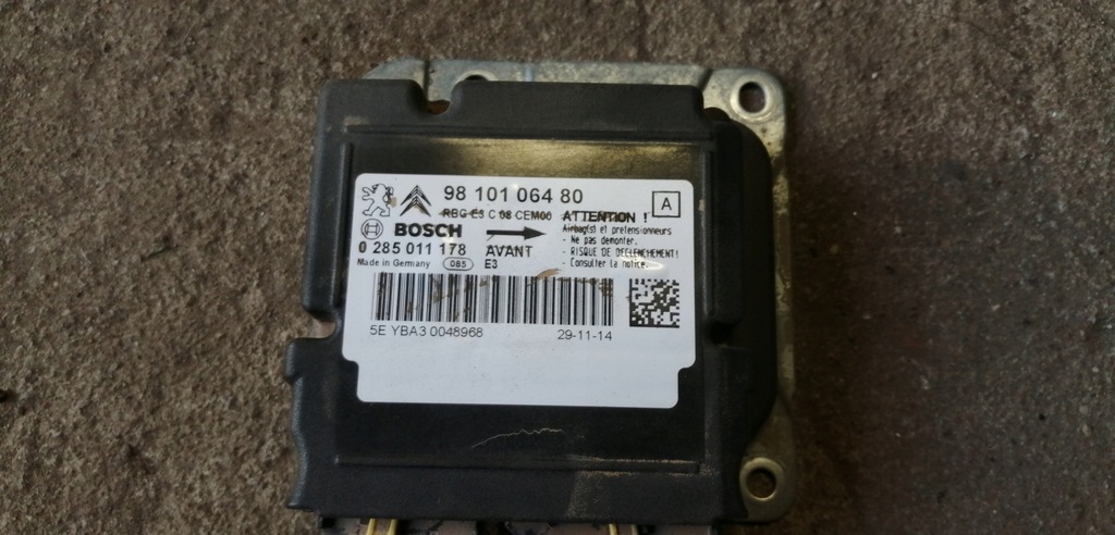 фото №1, Citroen c4 cactus датчик модуль 9810106480