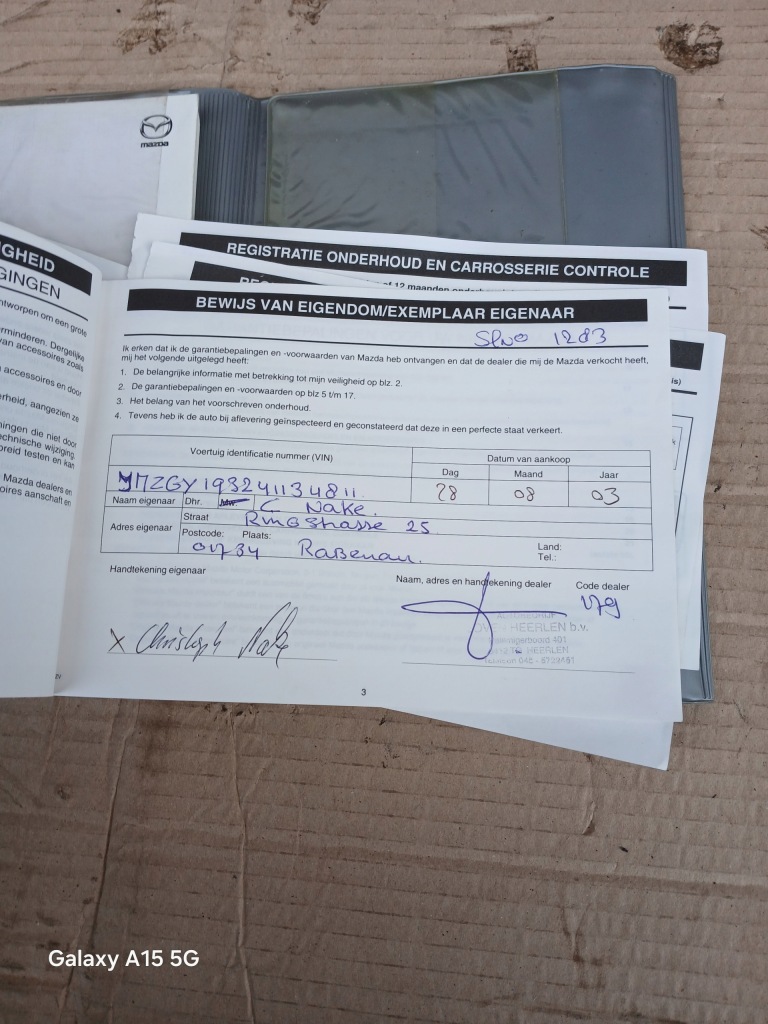 Двигун комплектний  mazda 6 gg/gy 02-07 2.3 le малий пробіг potwierdzony Зі Шроту