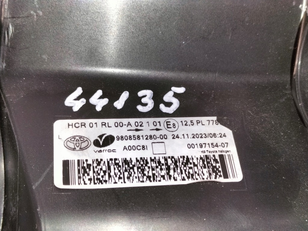 фото №9, Лампа передняя фара левая toyota proace ii 16-