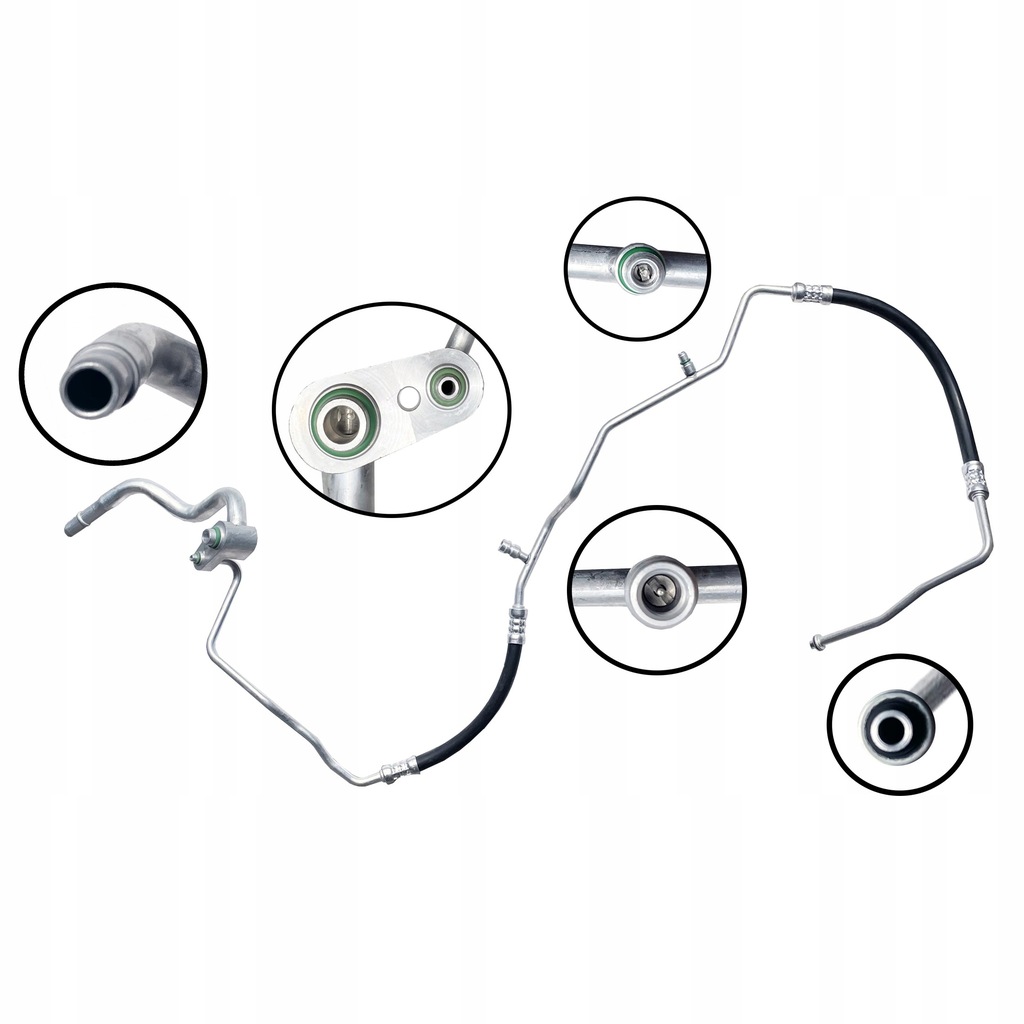 фото №1, Шланг кондиціонера alfa romeo mito 1.3 1.4 1.6