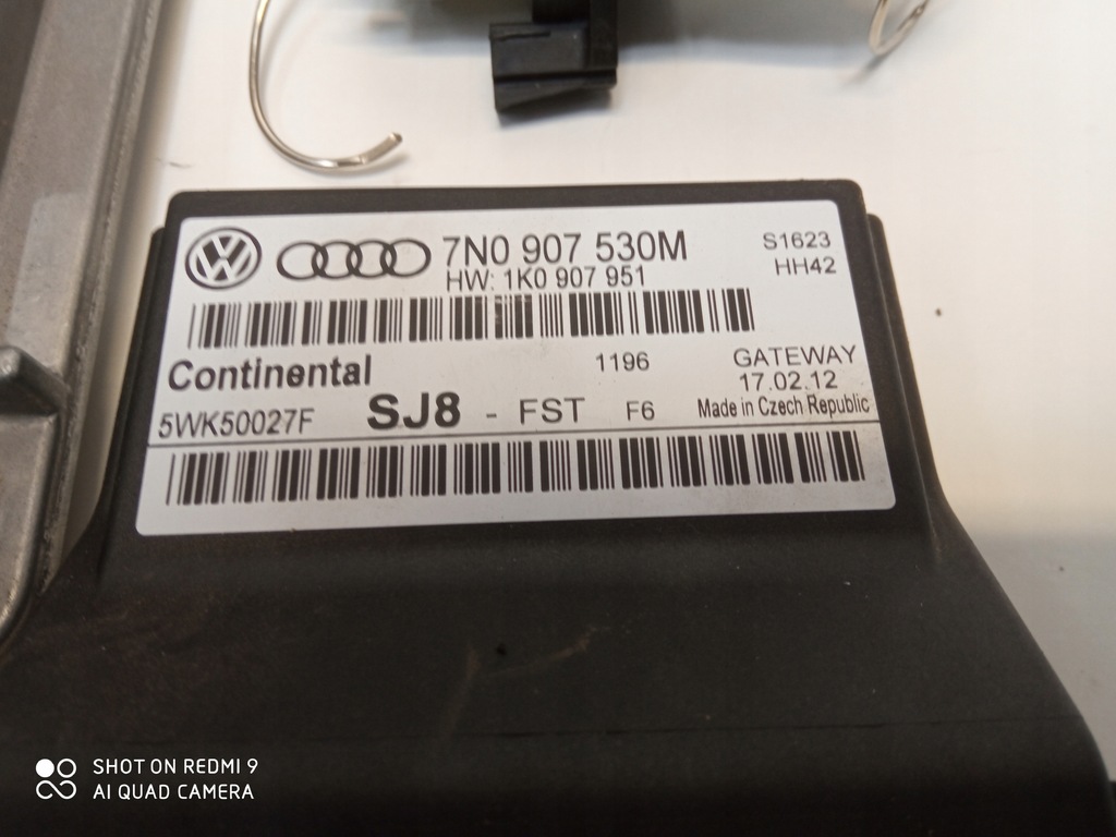 фото №5, Seat leon ii fl бортовой компьютер ecu замок зажигания счетчик