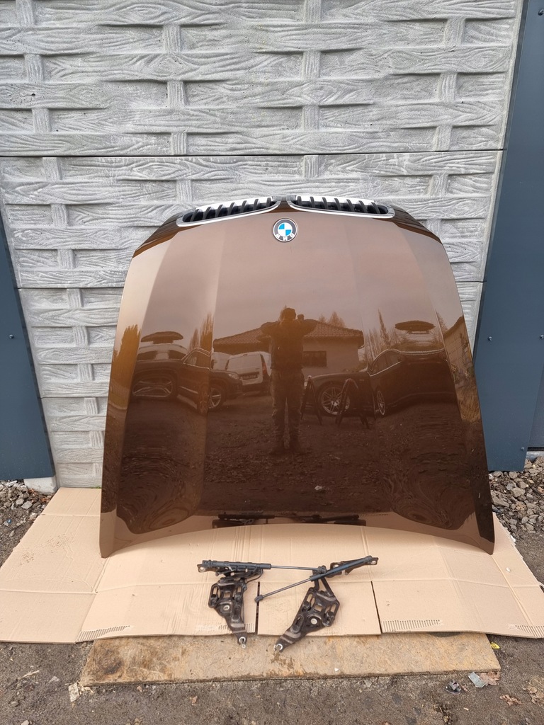 фото №1, Bmw x6 e71 lift 2013r капот передня b09