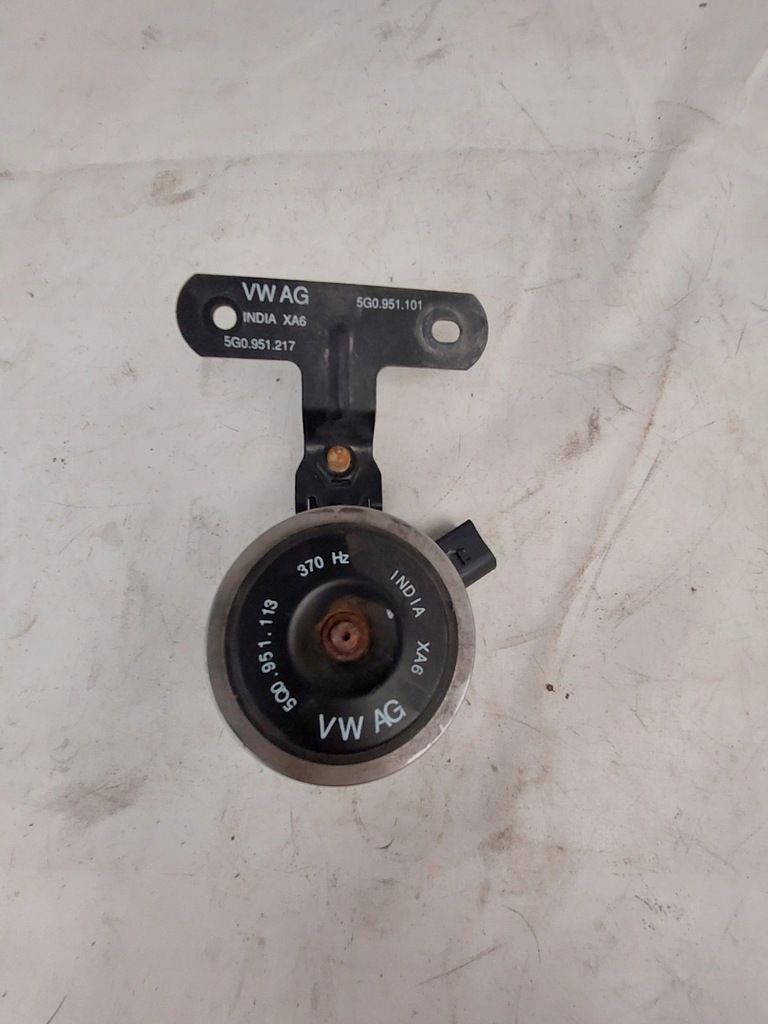 фото №6, Клаксон сигнал vw golf vii 7r 5q0951113 usa 370hz