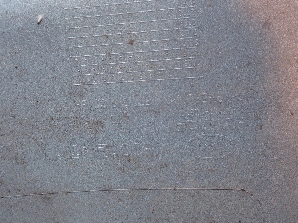 Hyundai getz 05-11 рестайлинг  fl бампер перед 2b с Разборки