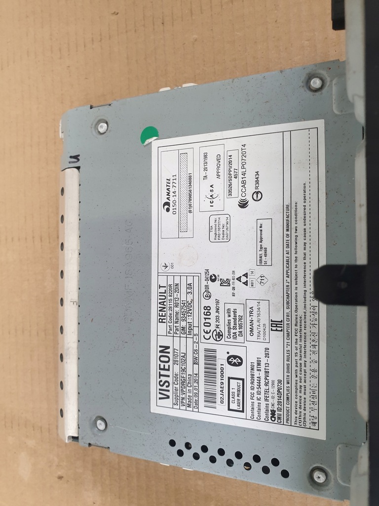 фото №4, Радио рамка радио trafic iii vivaro b talento