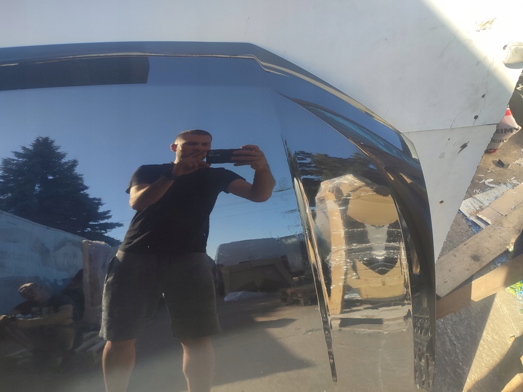 фото №6, Капот крышка двигателя алюминиевая audi q3 f3 od 2019r код лакокрасочного покрытия ly9t