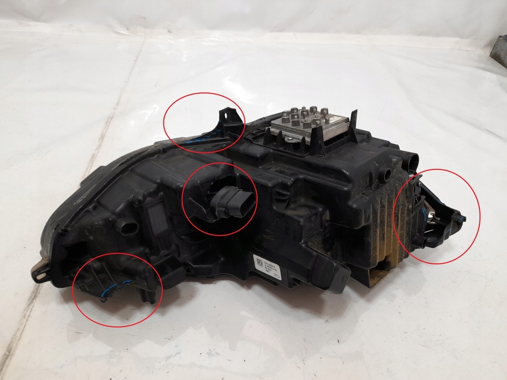 фото №14, Ford edge lift 19- лампа левый правый перед usa