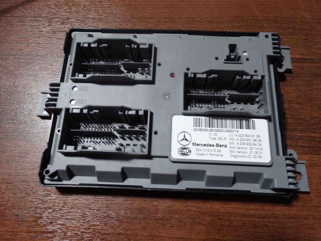 фото №1, Idealny блок керування модуль комфорту mercedes w223 1