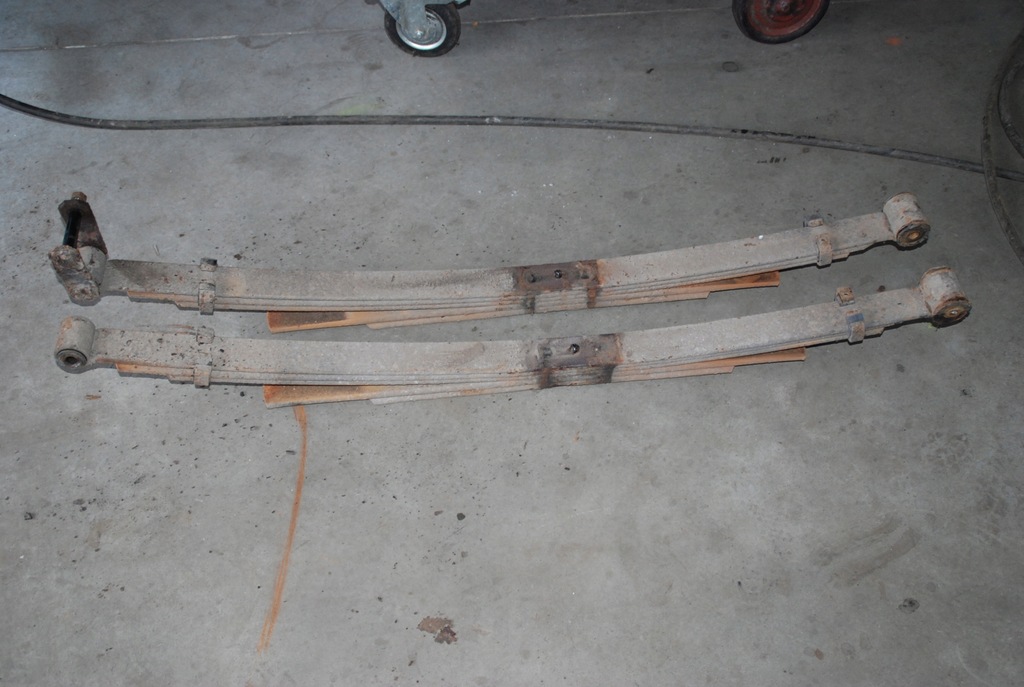 фото №1, Ford ranger iii 06-12 ресора щітка задня 5 щітка