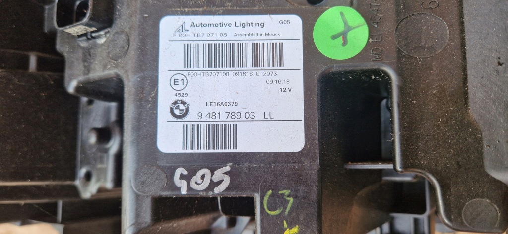 фото №9, Bmw x5 g05 x6 g06 9418178903 laser лампа передня ліва