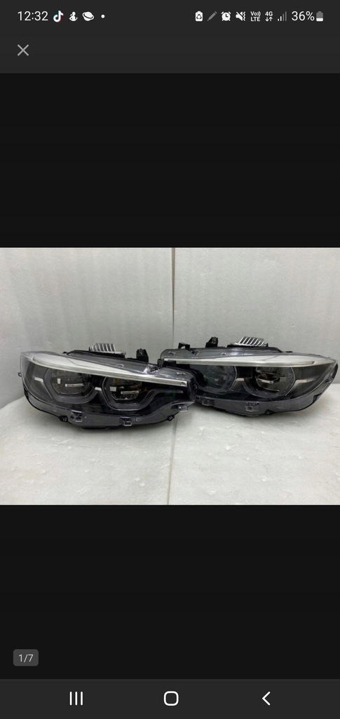 фото №8, Bmw m3 4 f32 f33 адаптивний led набір модулів лампи